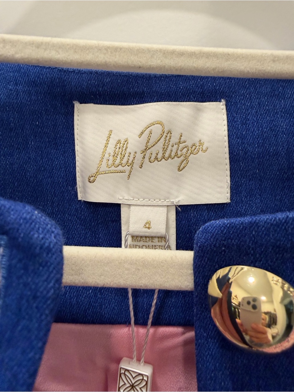 Lilly Pulitzer GREIGHLEE BOUCLE JACKET 4 - Picture 4 of 5